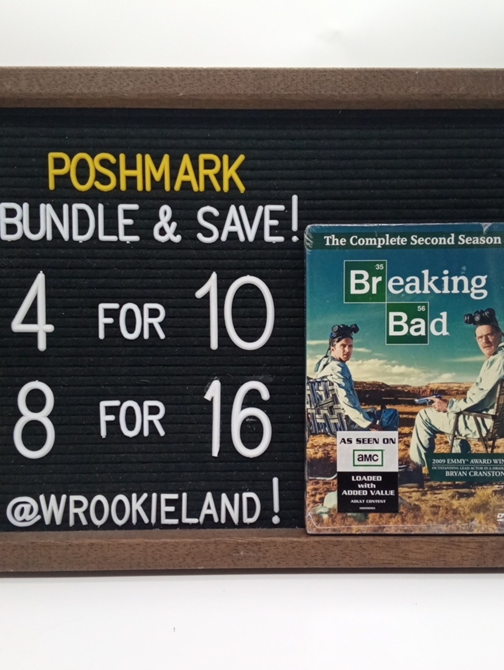 Breaking Bad The Complete Second Season Box Set DVD#E54
